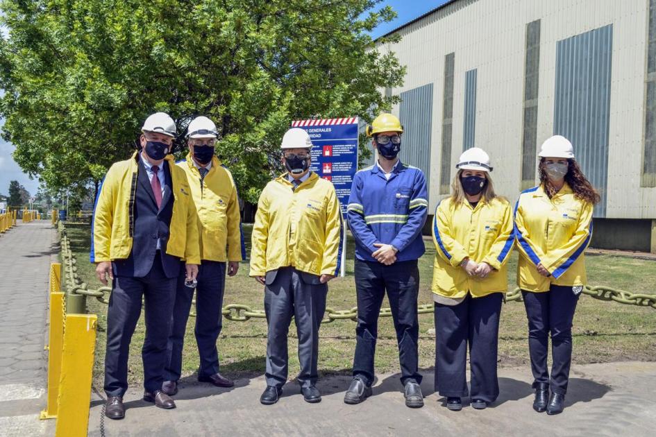 Autoridades del MIEM recorrieron Gerdau Uruguay