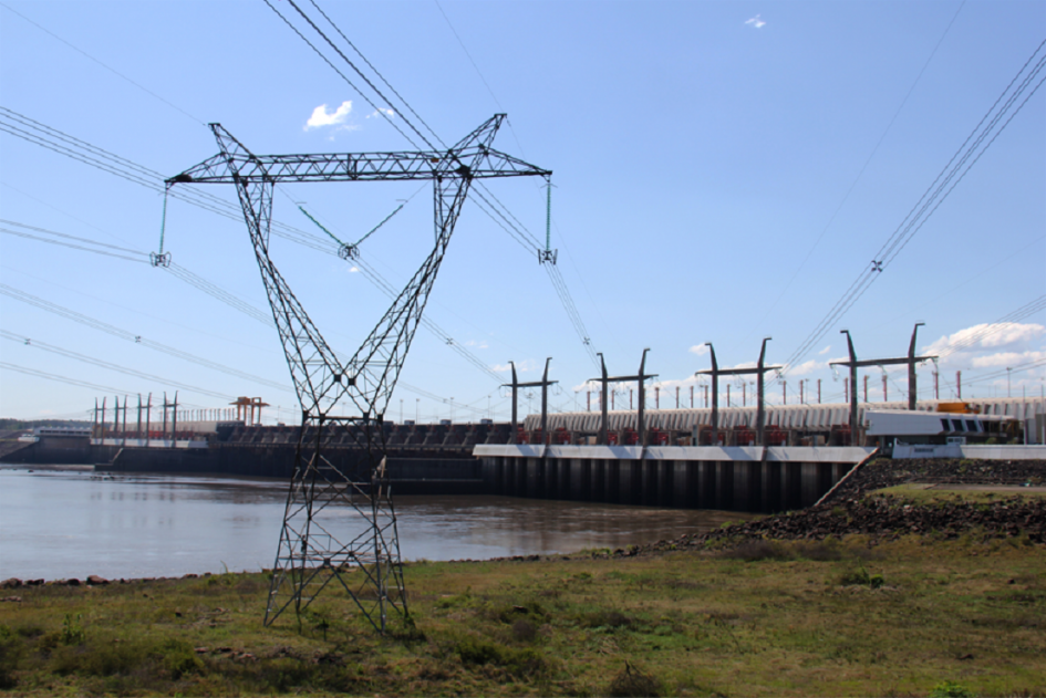 Salto Grande Vista panorámica Complejo hidroeléctrico Salto Grande