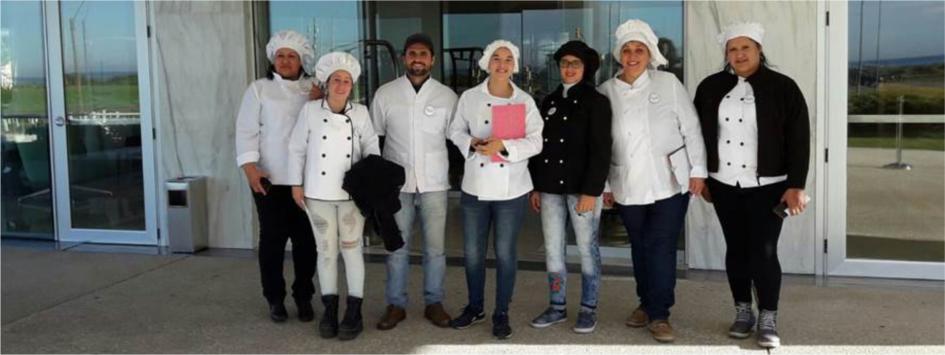 Estudiantes de gastronomía de Lavalleja