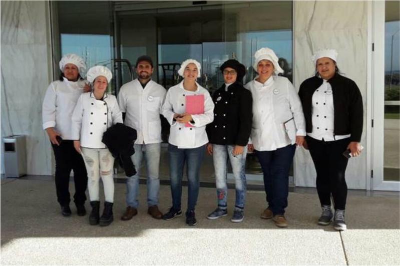 Estudiantes de gastronomía de Lavalleja