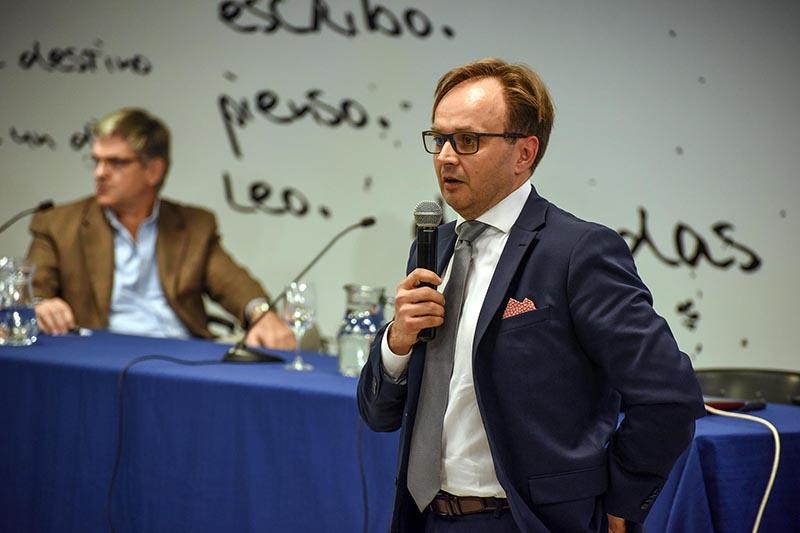 Director, contract management de la empresa Andritz Oy de Finlandia, Marko Kvist Director, contract management de la empresa Andritz Oy de Finlandia, Marko Kvist