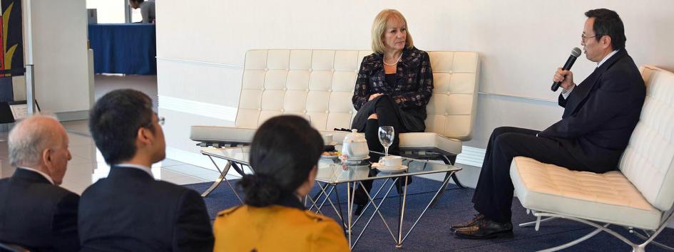 Reunión MIEM y sector TIC con embajador chino