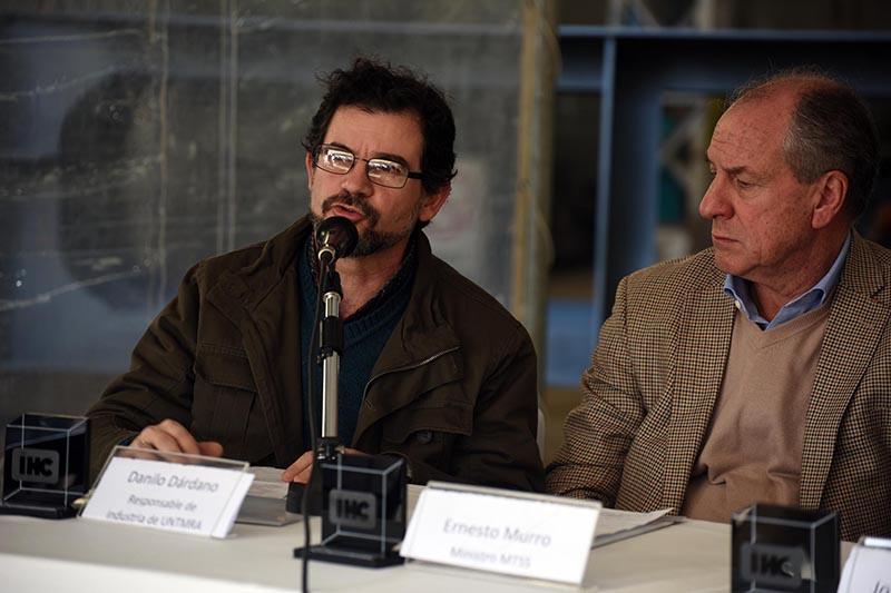 Responsable de Industria de la Untmra, Danilo Dárdano