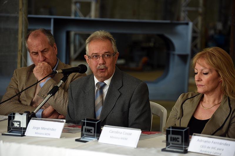 Ministro de Defensa Nacional, Jorge Menéndez