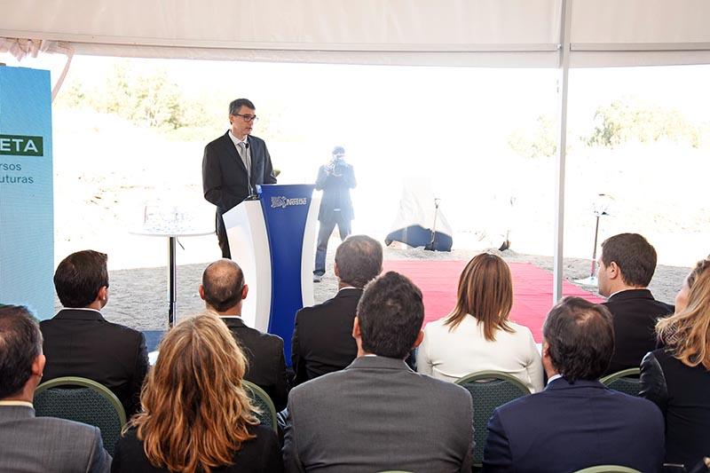 Discurso del presidente de la empresa Región Plata, Alex Costa Discurso del presidente de la empresa Región Plata, Alex Costa