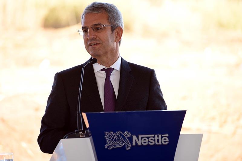 Vicepresidente ejecutivo y CEO Zona Américas de Nestlé, Laurent Freixe Vicepresidente ejecutivo y CEO Zona Américas de Nestlé, Laurent Freixe