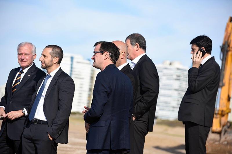 Subsecretario del MIEM, Ing. Guillermo Moncecchi, junto a otras autoridades Subsecretario del MIEM, Ing. Guillermo Moncecchi, junto a otras autoridades