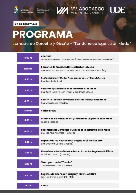 texto del programa del evento