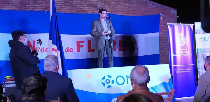 El director nacional de Energía, Fitzgerald Cantero, en la inauguración del Club Nacional de Flores El director nacional de Energía, Fitzgerald Cantero, en la inauguración del Club Nacional de Flores
