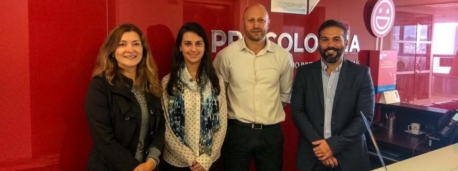 Visita de técnicos de MIEM-DNI a Colombia Visita de técnicos de MIEM-DNI a Colombia