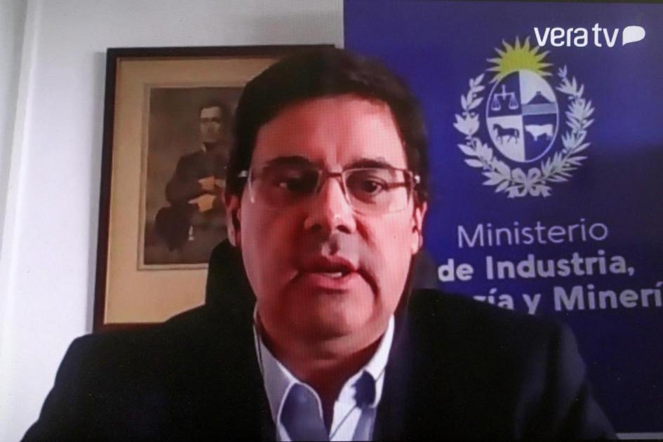 Director nacional de Energía, Fitzgerald Cantero, en evento La energía nos conecta