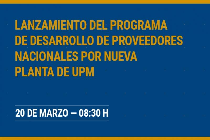 Programa de Proveedores Nacionales Programa de Proveedores Nacionales