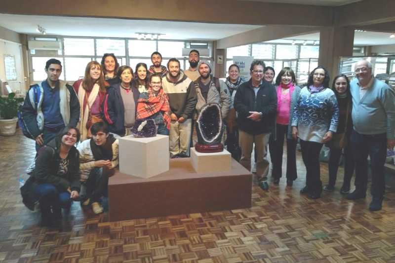 Visita al Museo Geominero del Centro de Formación Docente del Sur 