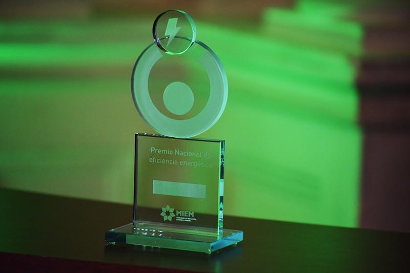 Estatuilla del Premio Nacional de Energía Estatuilla del Premio Nacional de Energía