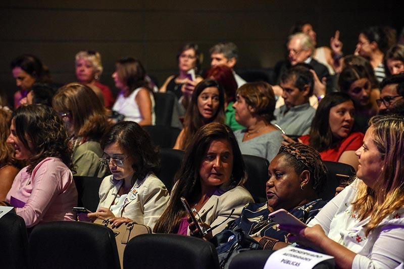 Público asistente acto Día Internacional de la mujer, 7 de marzo 2019