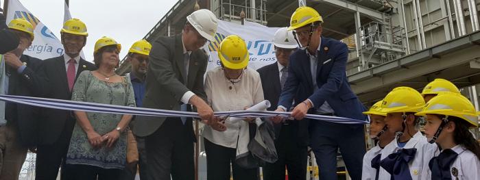 Inauguración de la Central de Ciclo Combinado Punta del Tigere