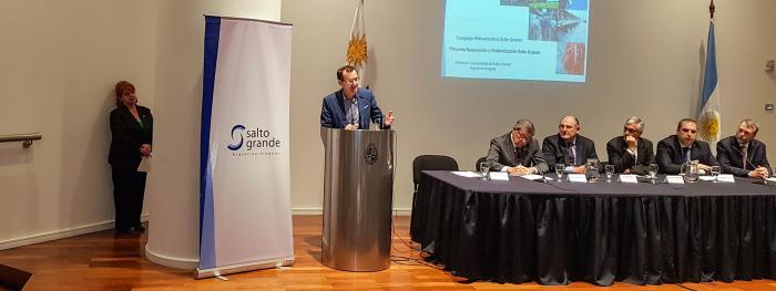 Presentación proyecto de renovación y modernización de Salto Grande