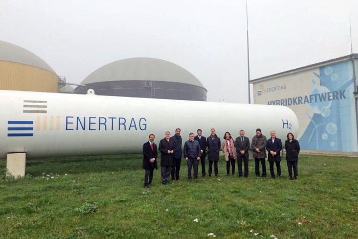 Planta de producción de hidrógeno verde Enertrag Ministro