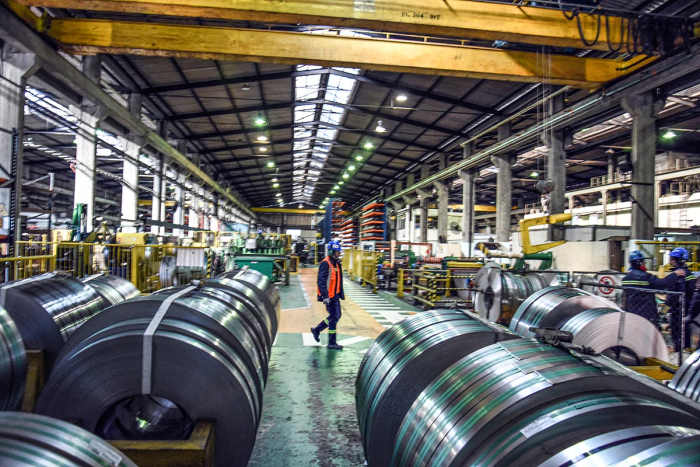 Trabajador en una industria