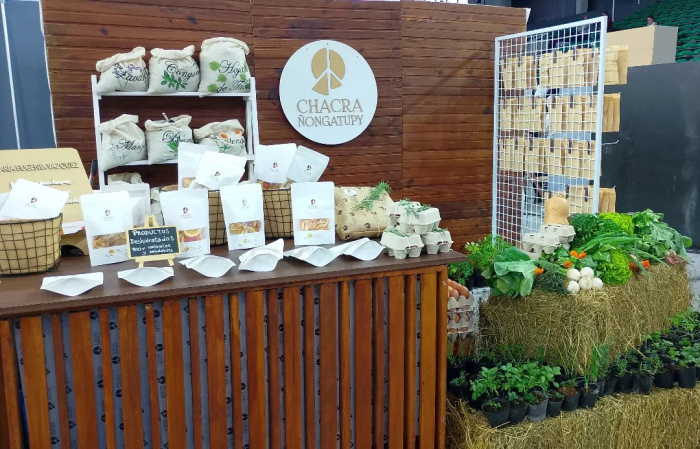 Chacra Ñongatupy, en Porvenir, Paysandú Mostrador con productos de Chacra Ñongatupy en Paysandú