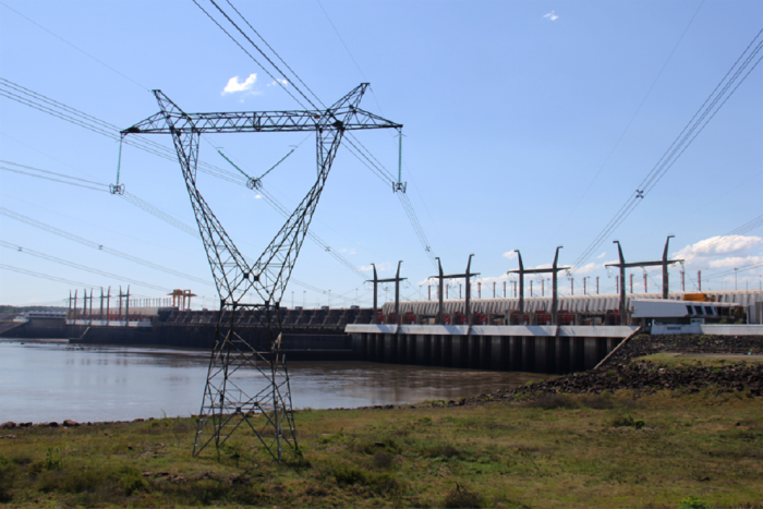 Vista panorámica Complejo hidroeléctrico Salto Grande