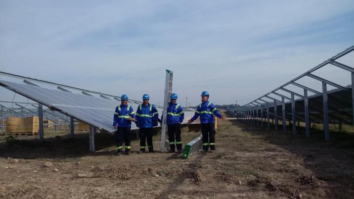 Instalación de paneles fotovoltaicos