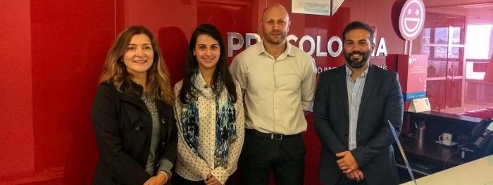Visita de técnicos de MIEM-DNI a Colombia Visita de técnicos de MIEM-DNI a Colombia