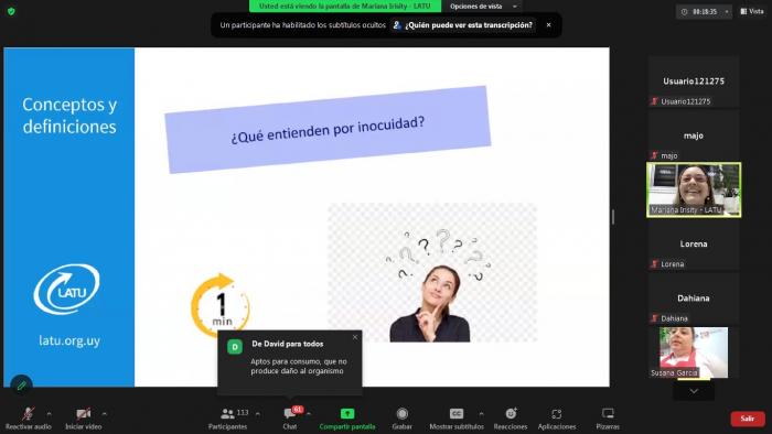 120 mipymes iniciaron el curso Captura de pantalla de Zoom