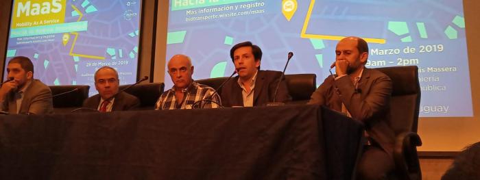 Mesa de apertura Jornada de conferencias sobre movilidad eléctrica