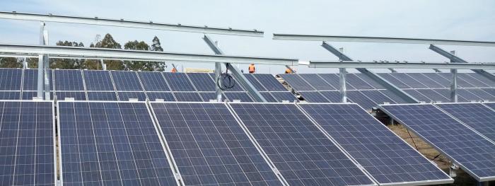 Planta solar fotovoltaica
