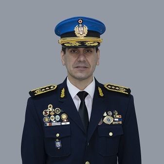 Director Nacional de la Educación Policial Comisario General Henry Alejandro De León