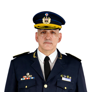 Jefe Departamental de Policía de Durazno Comisario General Eduardo Gabriel Lima