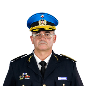 Jefe Departamental de Policía de Rivera Comisario General Germán Suárez