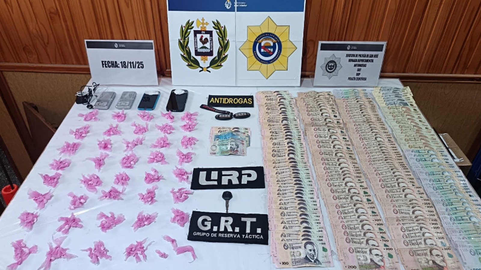 San José Seizes Narcotics, Arrests Man