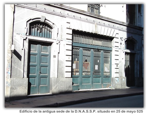 Edificio de la antigua sede de la DNASSP