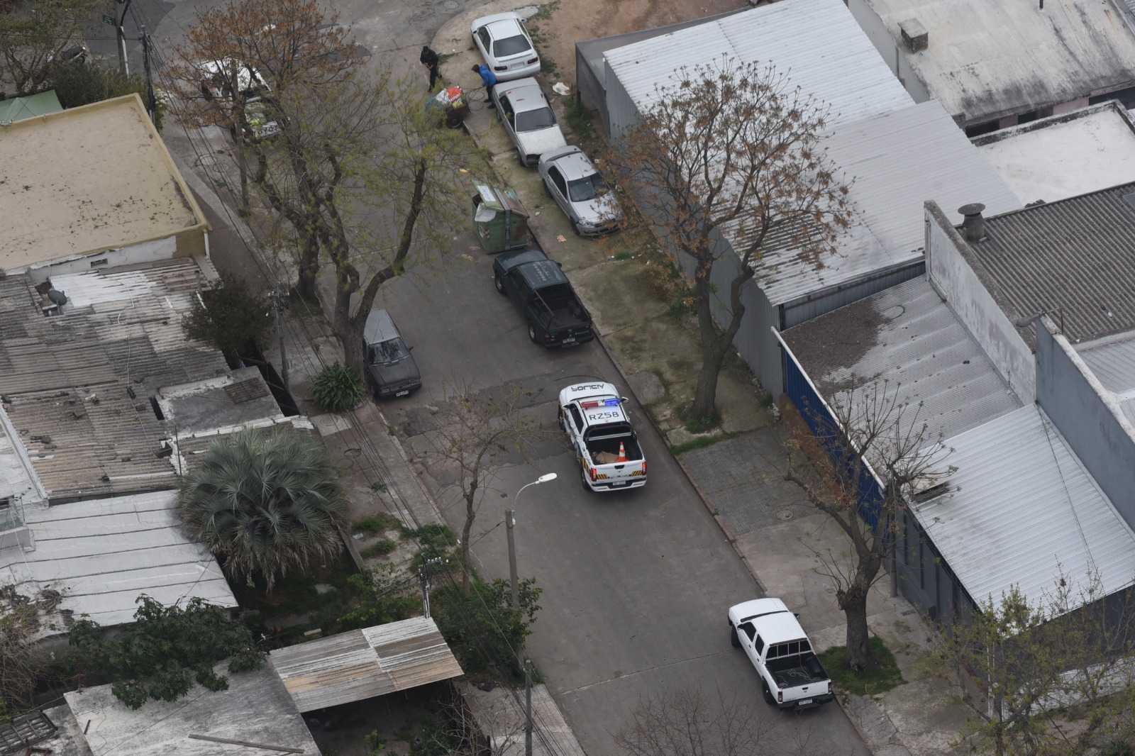 Camioneta hurtada