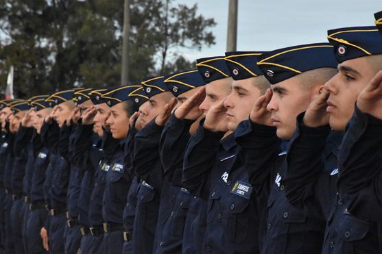 Figura 4: Cadetes de 1er año.