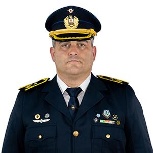 Director Nacional de Aviación de la Policía Nacional Comisario Mayor Fernando Arbiza