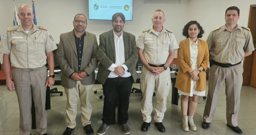 Autoridades de Policía Caminera y de Unasev