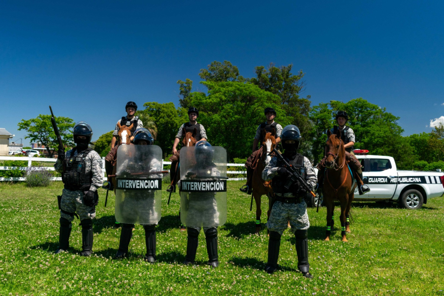 Foto ilustrativa de efectivos de Guardia Republicana