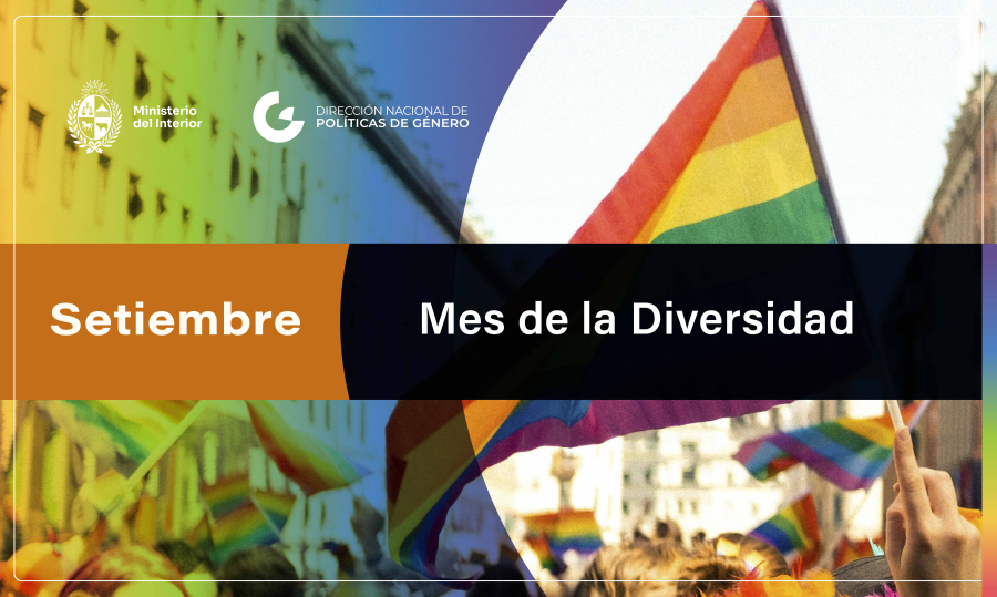 Placa sobre el Mes de la Diversidad