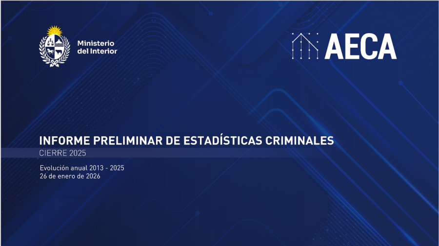 Informe anual 2025 sobre indicadores de violencia y criminalidad a nivel nacional
