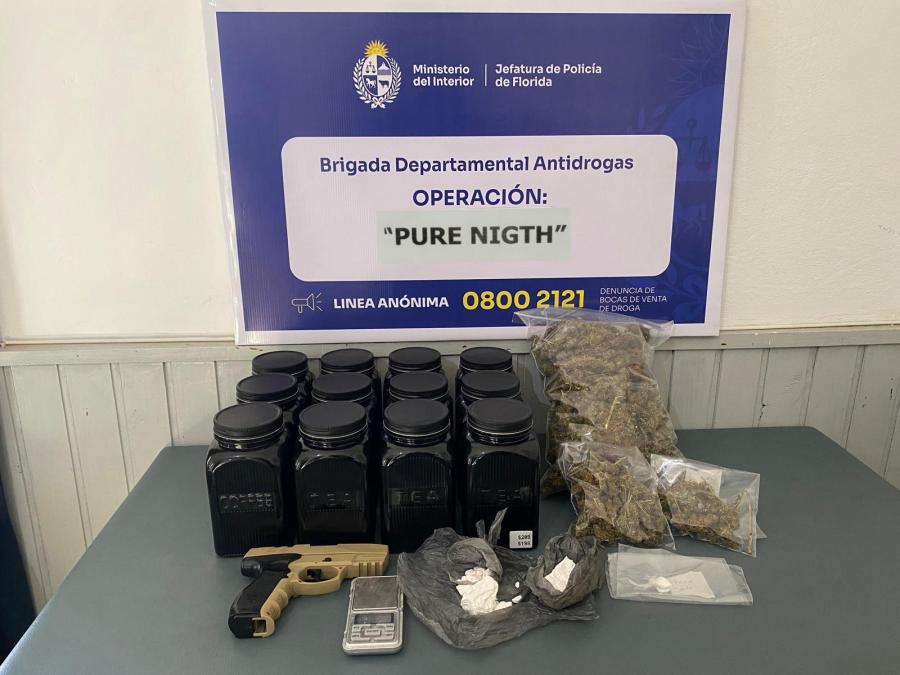 Incautación de Operación "Pure Nigth" de la BDA de Florida