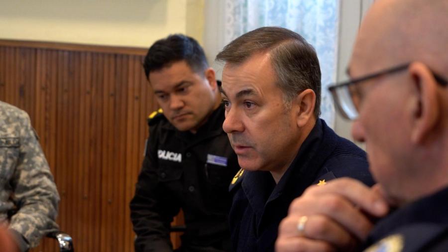 Subdirector Ejecutivo de la Policía Nacional y Jefe de Policía de Durazno