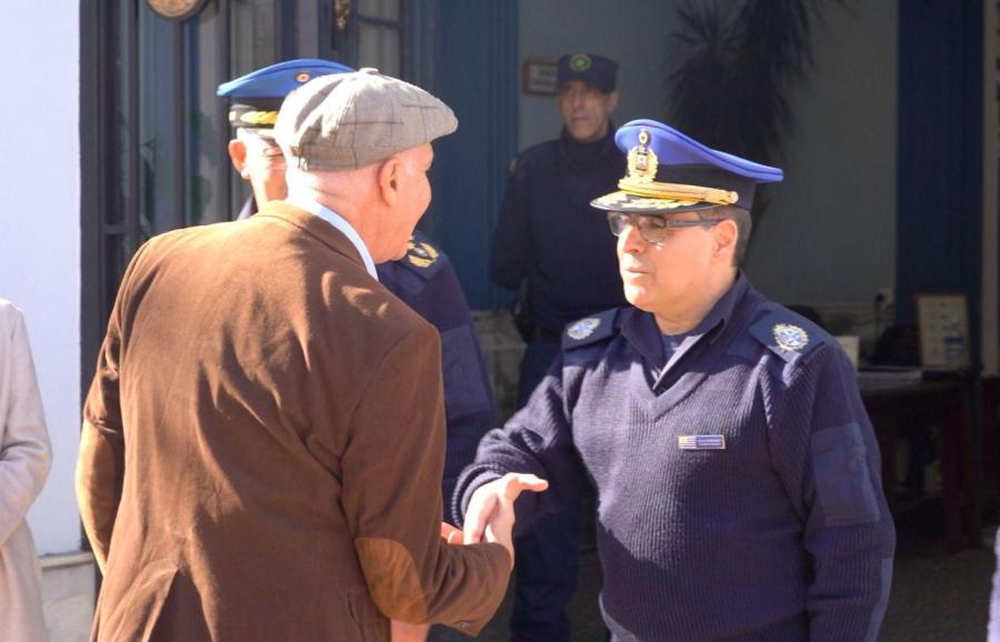 Ministro del Interior recibido por el Jefe de Policía de Lavalleja