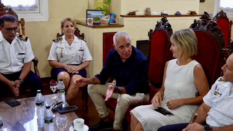 Ministro del Interior visitó Florida y mantuvo reunión con el Comando de la Jefatura