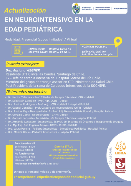 Taller de Actualización en Neurointensivo en la edad Pediátrica