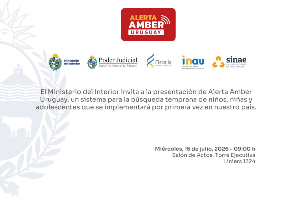 Invitación Alerta Amber