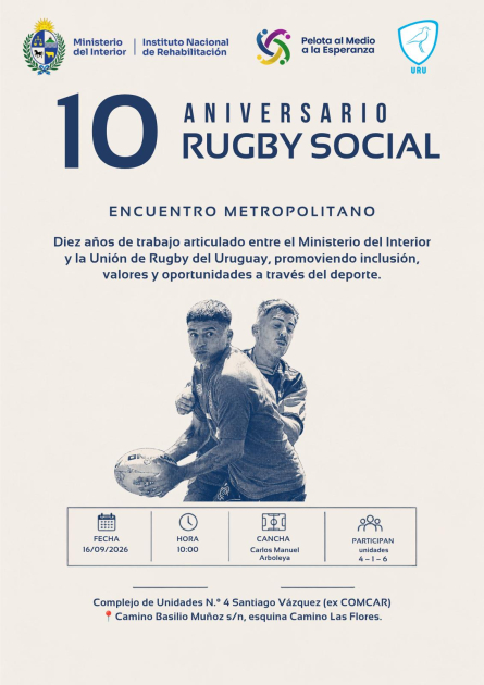 Invitación al evento, texto en el desarrollo