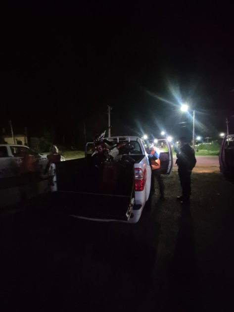 Incautación de vehículo en control vehicular